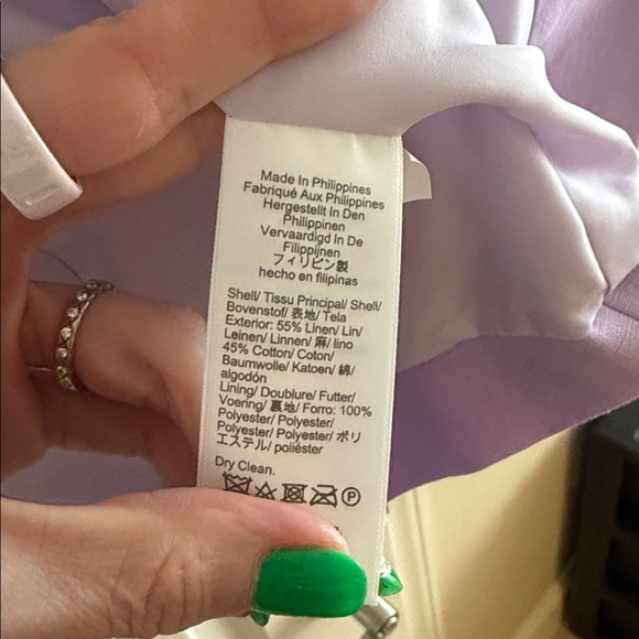 J. Crew Lavender Single-Button Blazer - Picture 4 of 4